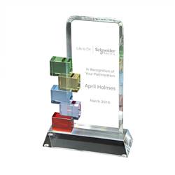 Image of Optic Crystal Cornerstone Excellence Award