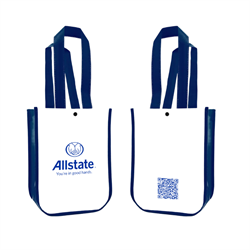 Image of Designer Tote Bag with Curved Corners