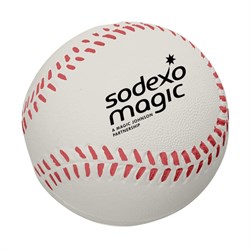 Image of Sodexo Magic Baseball Shaped Stress Reliever