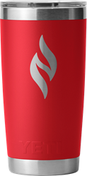 Image of Flame YETI Rambler 20 oz.