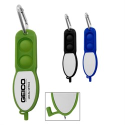 Image of Push Pop Pen With Carabiner