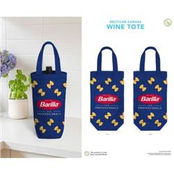 Image of Recycled Canvas Wine Tote