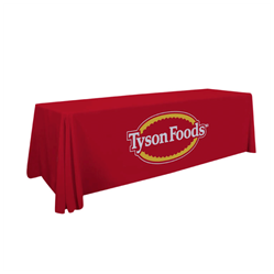 Image of 8ft Table Throw, Red