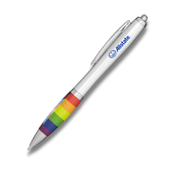 Image of LGBTQ+ Rainbow Pride Flag Ballpoint Pen