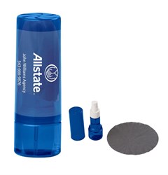 Image of 1 oz cleaning spray with microfiber cloth