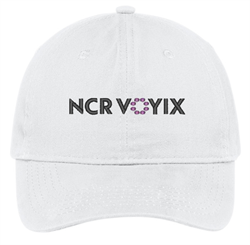 Image of White Brushed Twill Low Profile Cap