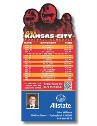 Image of 2026 NFL Schedule Magnet