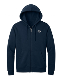 Image of Unisex Full- Zip Hooded Sweatshirt