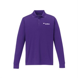 Pinnacle long-sleeve pique polo - men's