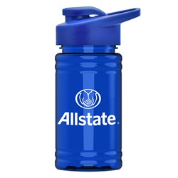 Image of 16 oz UpCycle - Mini rPet Sports Bottle with Drink Thru Lid - Logo Only