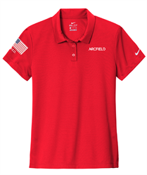 Image of Nike Women's Essential Polo, Red