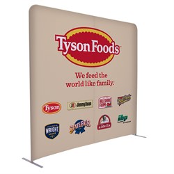 Image of 8 Foot EuroFit Wall Display Kit Khaki