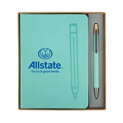 Image of Manhattan II Gift Set with Magnetic Journal & Recycled Pen