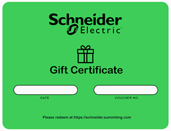 Image of Schneider Electric Branded Merchandise Gift Certificate