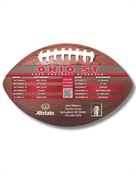 Image of 2026 Football Schedule Magnet - College