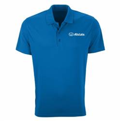 Image of Vansport Omega Solid Mesh Tech Polo- Men's