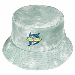 Image of Tye-Dye Bucket Hat - Green/Black