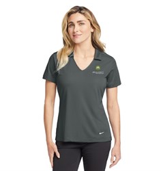 Image of Nike Women's Dri-FIT Vertical Mesh Polo