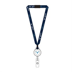 Image of digital lanyard and badge reel combo
