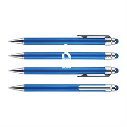 Image of Blue Stylus Chrome Pen