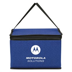 Image of Heathered Non-Woven Cooler Lunch Bag