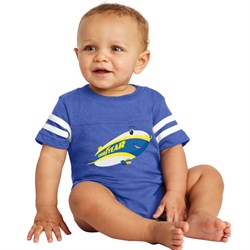 Image of Goodyear Football Jersey Infant Onesie - Blue