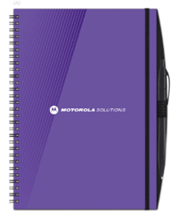 Image of Full Color Journal with Pen Port