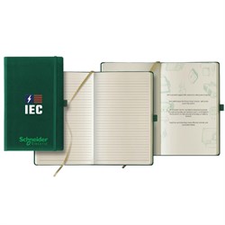 Image of Green Hardcover Journal with Tip-In Page