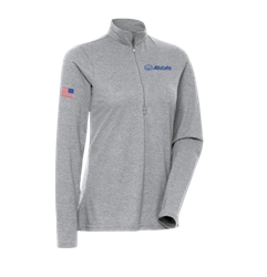 Image of Peak 1/4 zip pullover - Women's