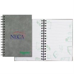 Image of Castelli Journal with Custom Printed Pages and Tip-In Page