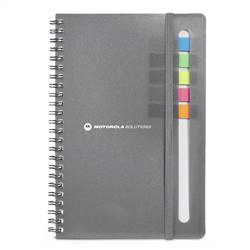 Image of Spiral Notebook with Sticky Flags - 8.5