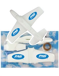 Image of White Foam “Bungee Gliderz”