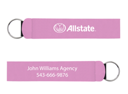 Image of Neoprene Wristband With Key Ring