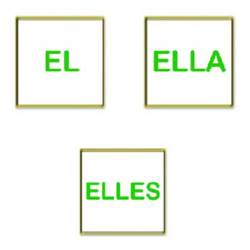 Image of Pronoun Lapel Pin - Spanish