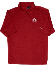 Image of Men's Red Reebok Polo