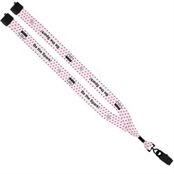 Image of Ned + Sparky lanyard with bulldog clip and convenience release