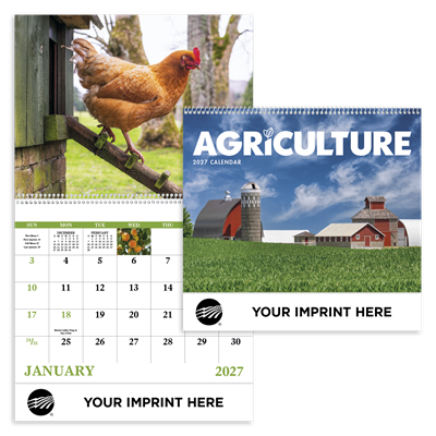 2027 American Agriculture Wall Calendar