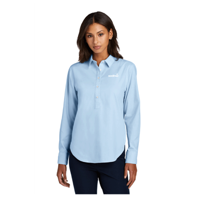 Mercer+Mettle Women's Long Sleeve Modern Oxford Shirt