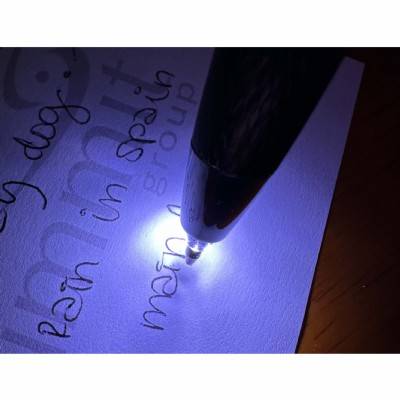 Nashoba Light Up Pen - Gunmetal