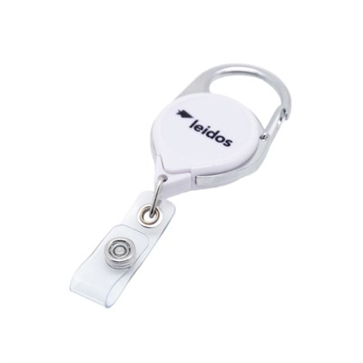 Carabiner badge holder