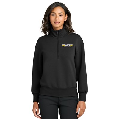 Mickey Thompson Womens 1/4-Zip Pullover
