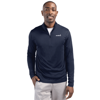 Clique Spin Eco Performance Half Zip Mens Pullover