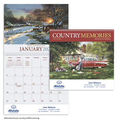Country Memories Calendar