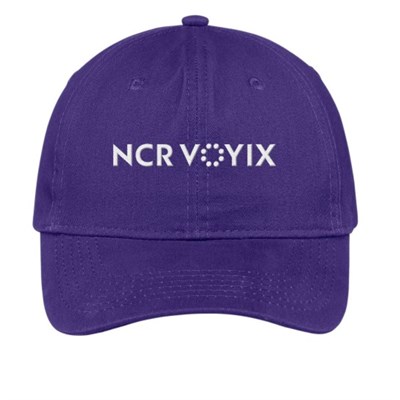 Purple Brushed Twill Low Profile Cap