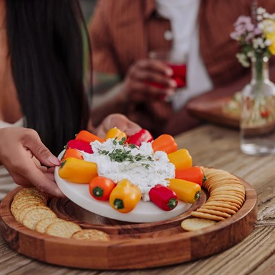 Acacia Wood Serving Platter