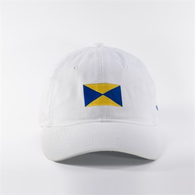 Women's Flagship Baseball Hat- White