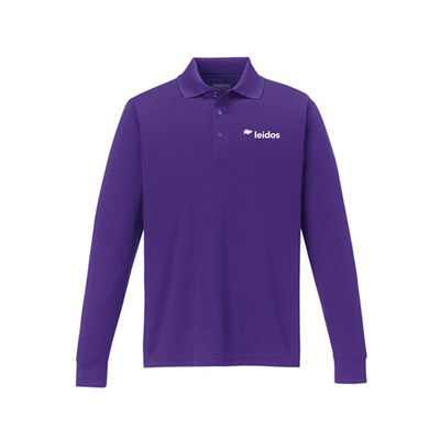 Pinnacle long-sleeve pique polo - men's