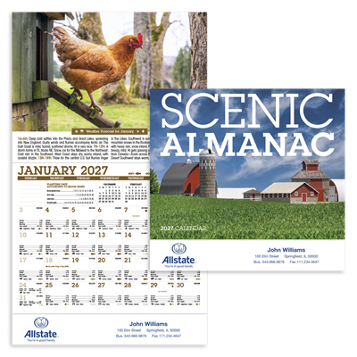 Scenic Almanac Calendar