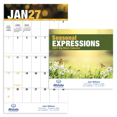 Seasonal Expressions Big Block - stapled