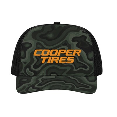 Cooper Tires Camo Trucker Hat